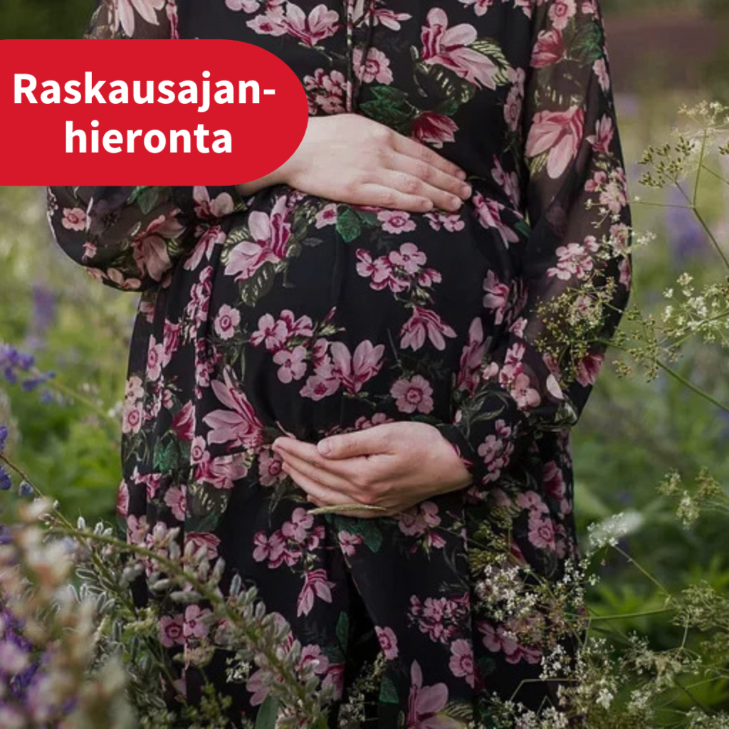 Raskausajan hieronta